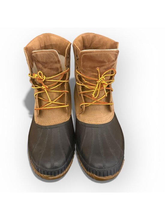 Sorel Mens Waterproof Leather Duck Boots Durable Winter Traction Sole - Size 12 main image 10